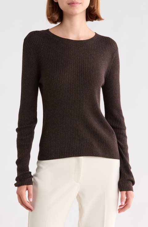 Rib Crewneck Sweater