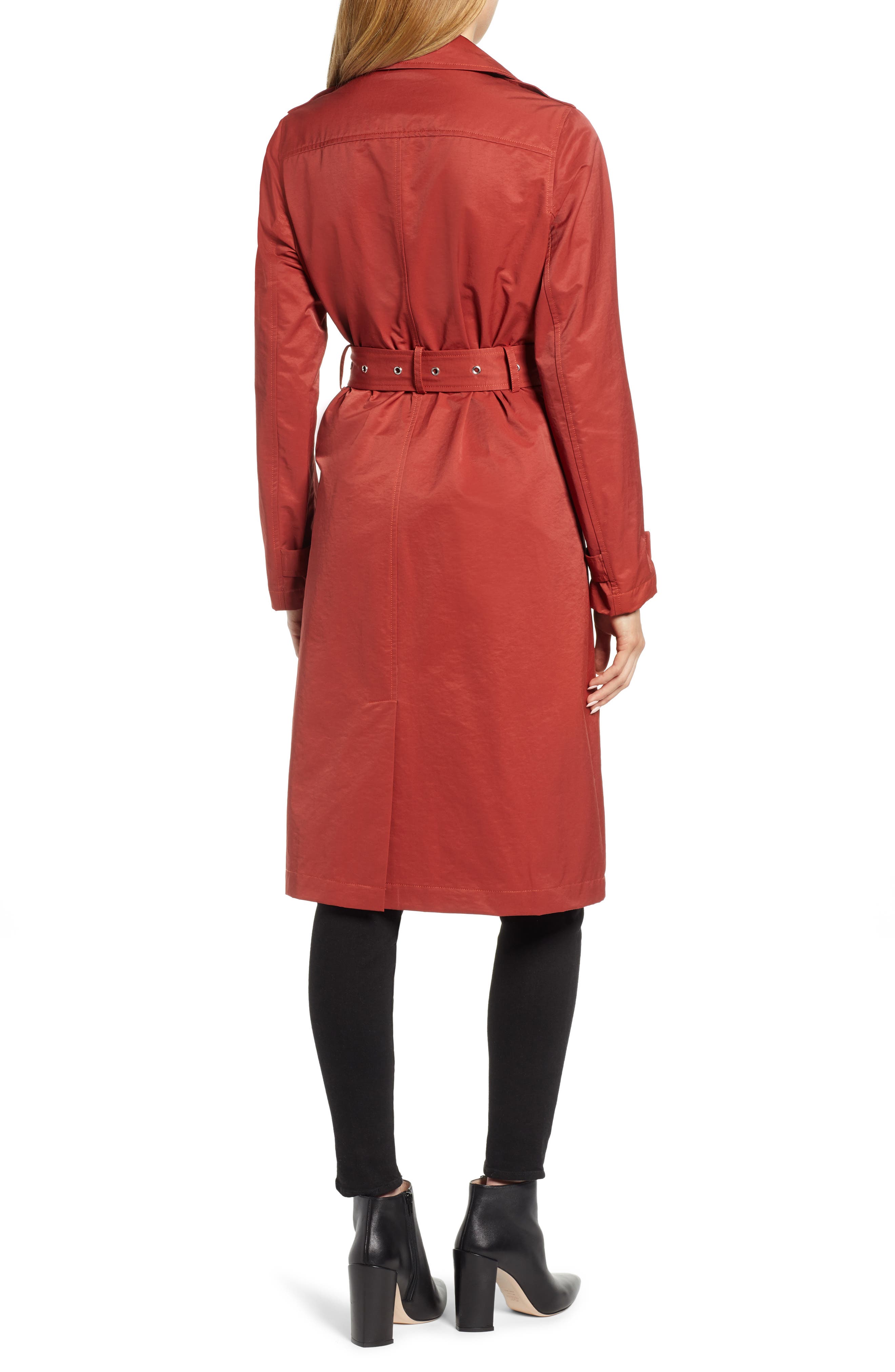 Halogen® Double Breasted Trench Coat (Women) | Nordstromrack