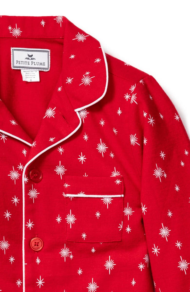 Petite Plume Starry Night Two-Piece Pajamas, Alternate, color,