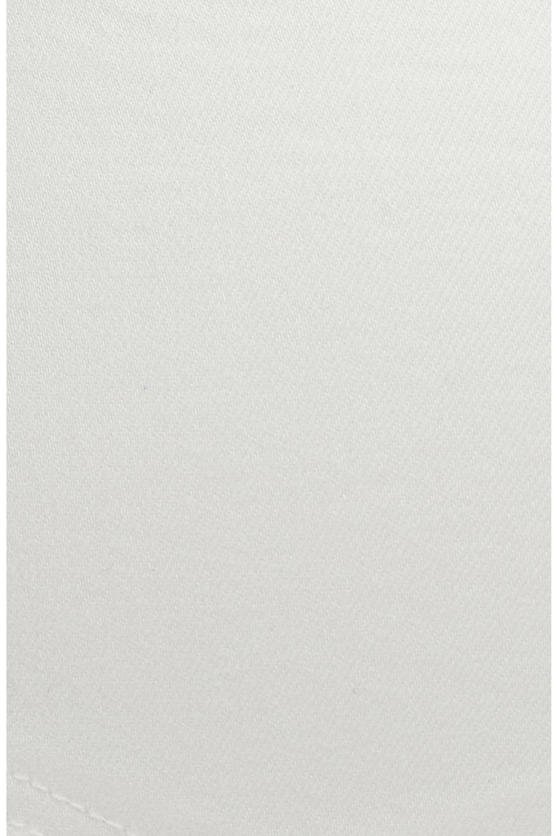 Raw Hem Mid Rise Ankle Bootcut Jeans, Alternate, color, WHITE