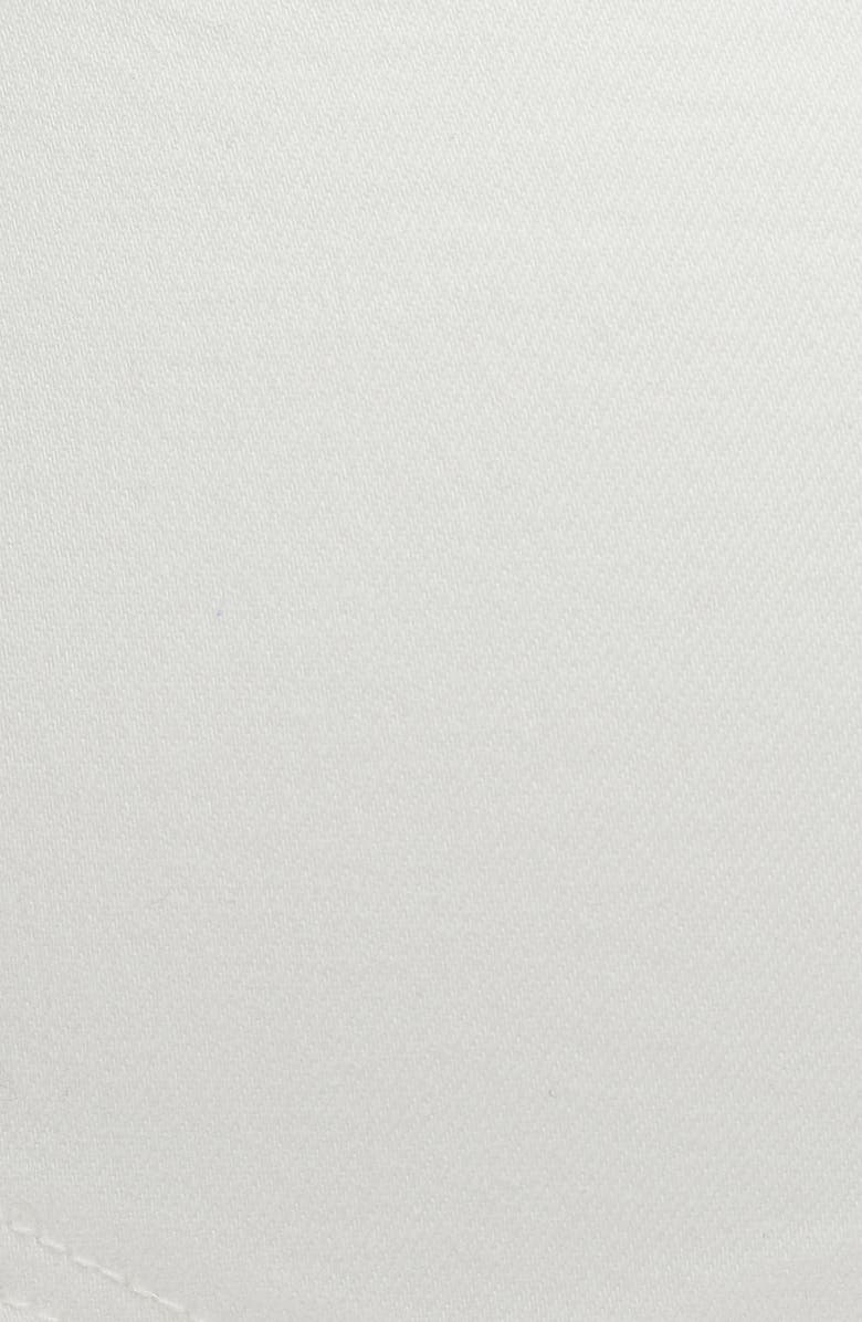 Bayeas Raw Hem Mid Rise Ankle Bootcut Jeans, Alternate, color, White