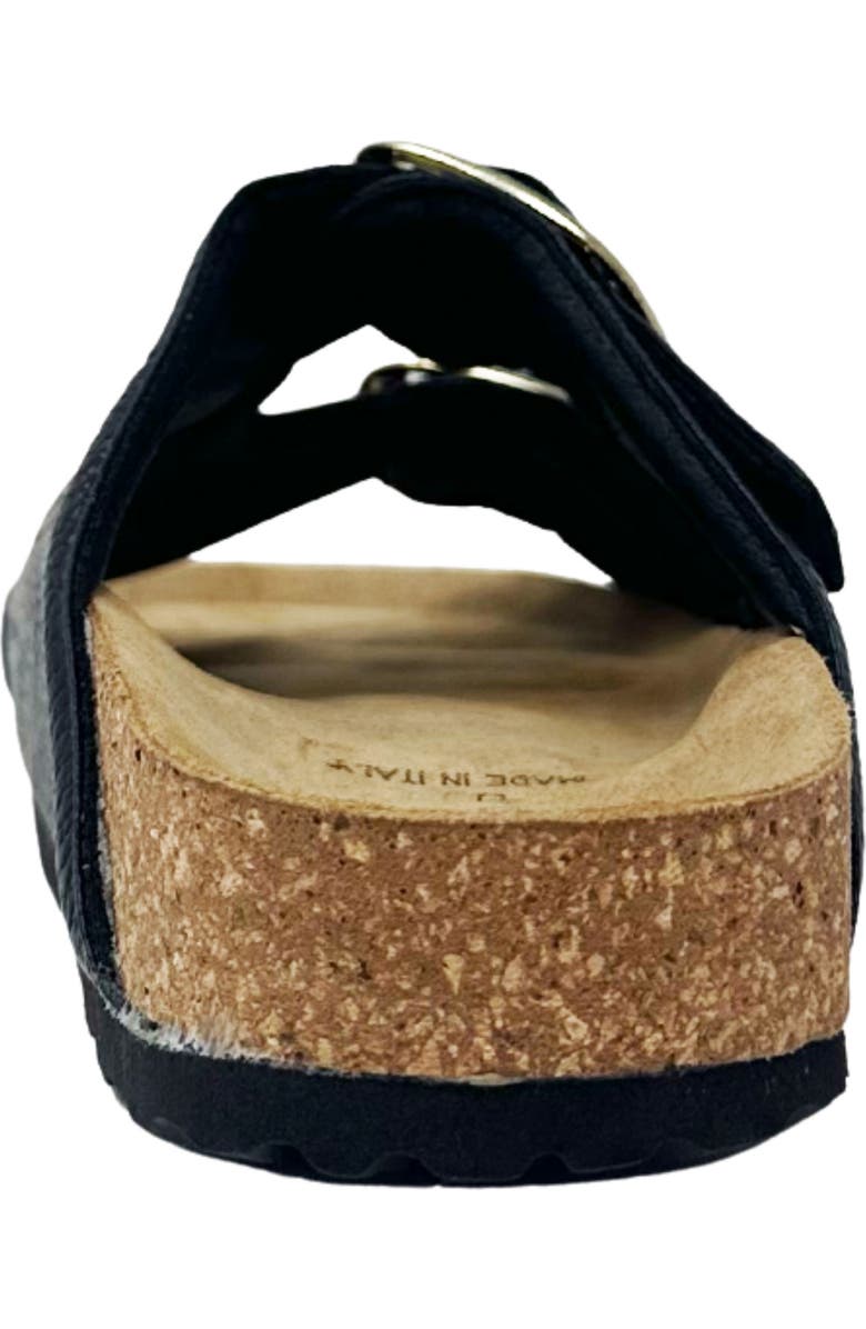 SHUSHOP Barbara Two-Strap Sandal, Alternate, color, Black