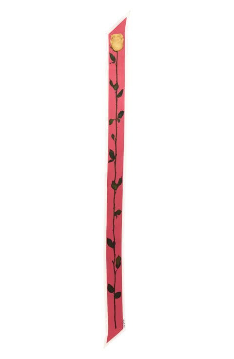 Villy Rose Midsummer Thin Silk Scarf