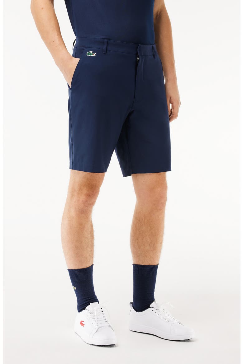 Regular Fit Performance Golf Bermuda Shorts, Alternate, color, MARINE