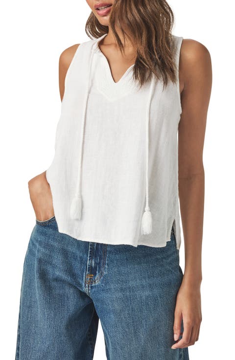 Layla Sleeveless High-Low Top