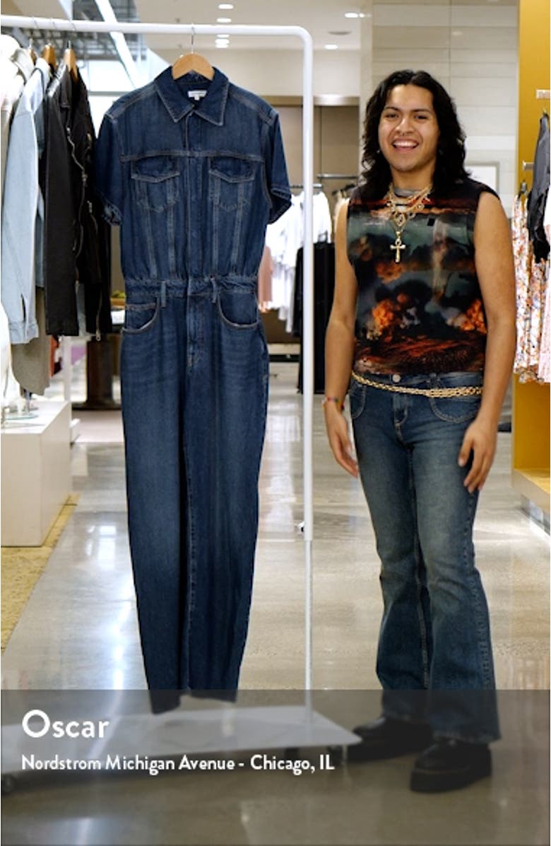 Weightless Denim Jumpsuit, sales video thumbnail