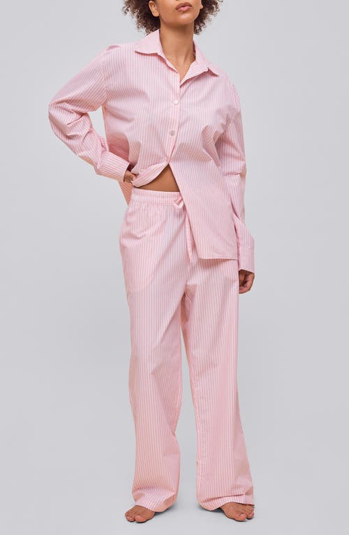 Papinelle Stripe Cotton Poplin Pajamas
