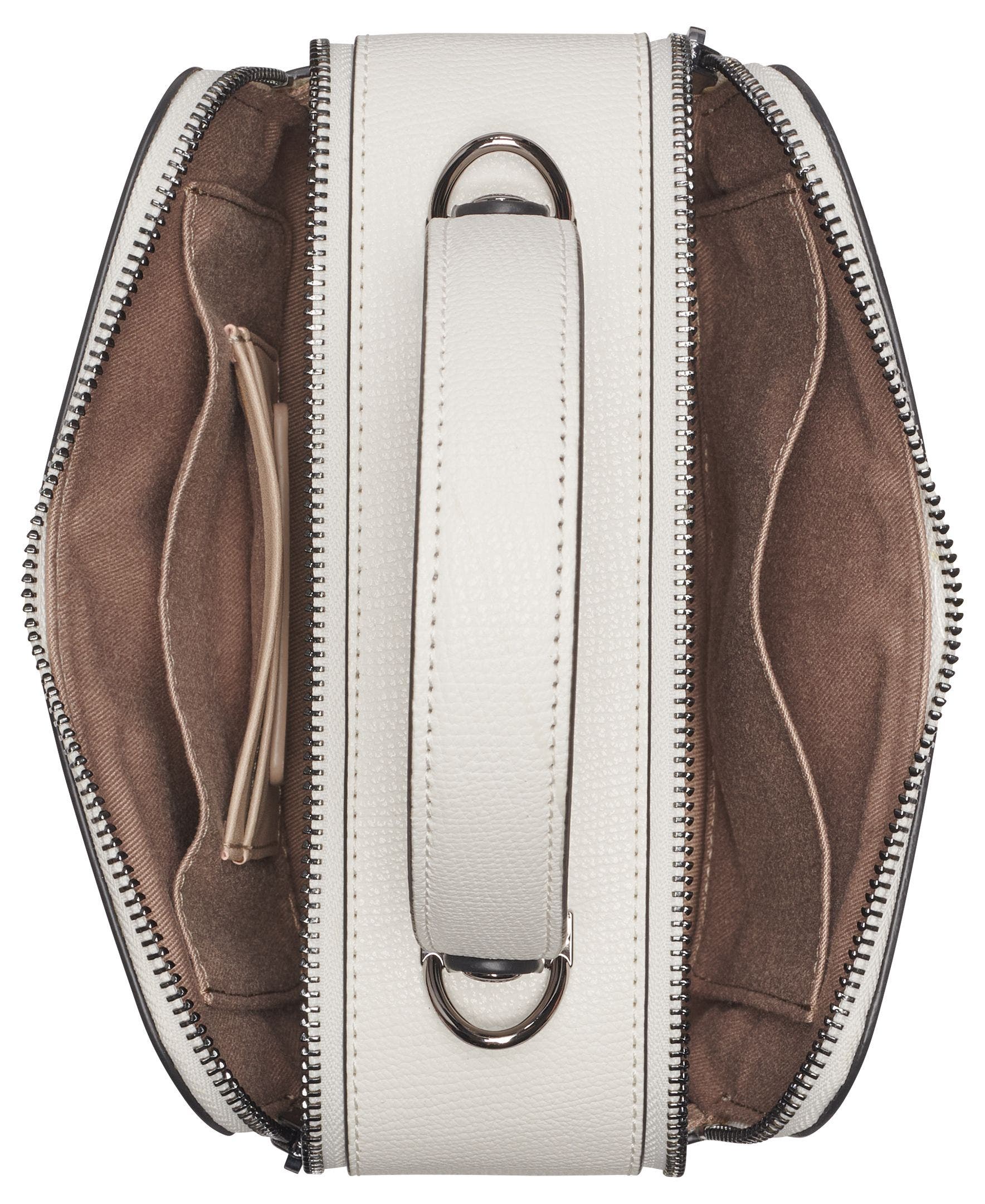 KARL LAGERFELD PARIS Simone Floral Emboridery Crossbody, Alternate, color, White Multi