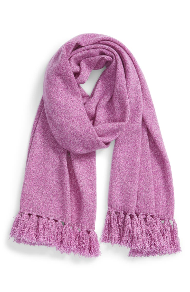 Halogen<sup>®</sup> Marled Cashmere Muffler, Alternate, color, 