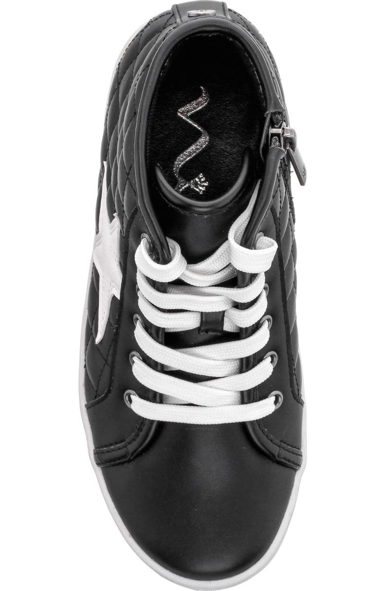 Nina Kids' Evee Fashion Athletic High Top Sneaker, Alternate, color,