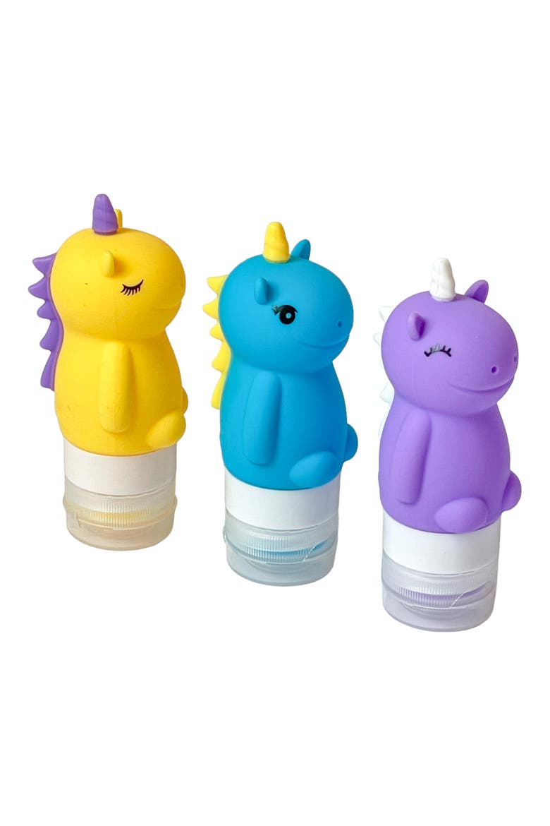 Unicorn Silicone Condiment Squeeze Bottles, Alternate, color, Multi