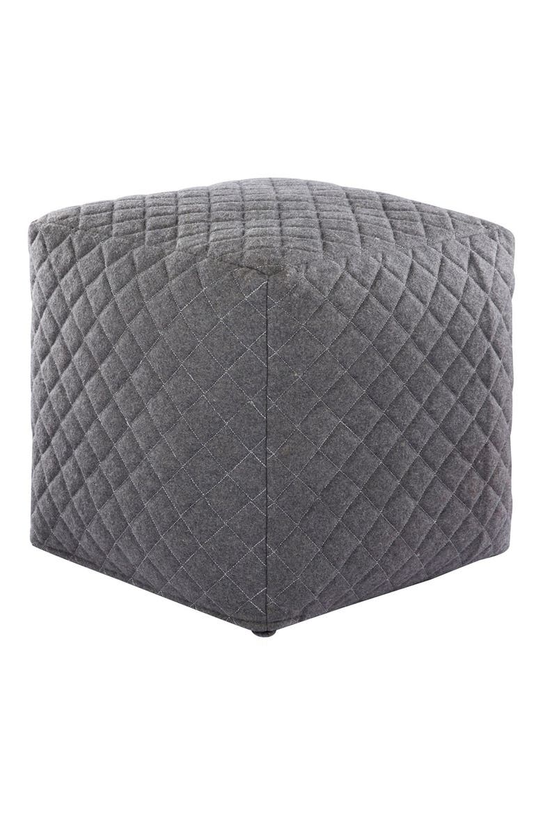 'Nikki Chu Ultra' Pouf, Main, color, GREY