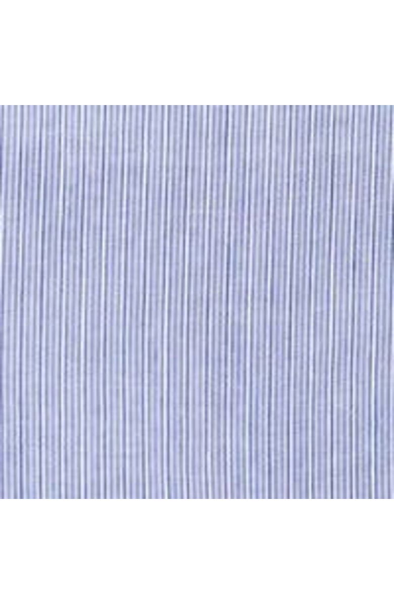 Busy Bees George Classic Romper, Alternate, color, Navy Seersucker Stripe