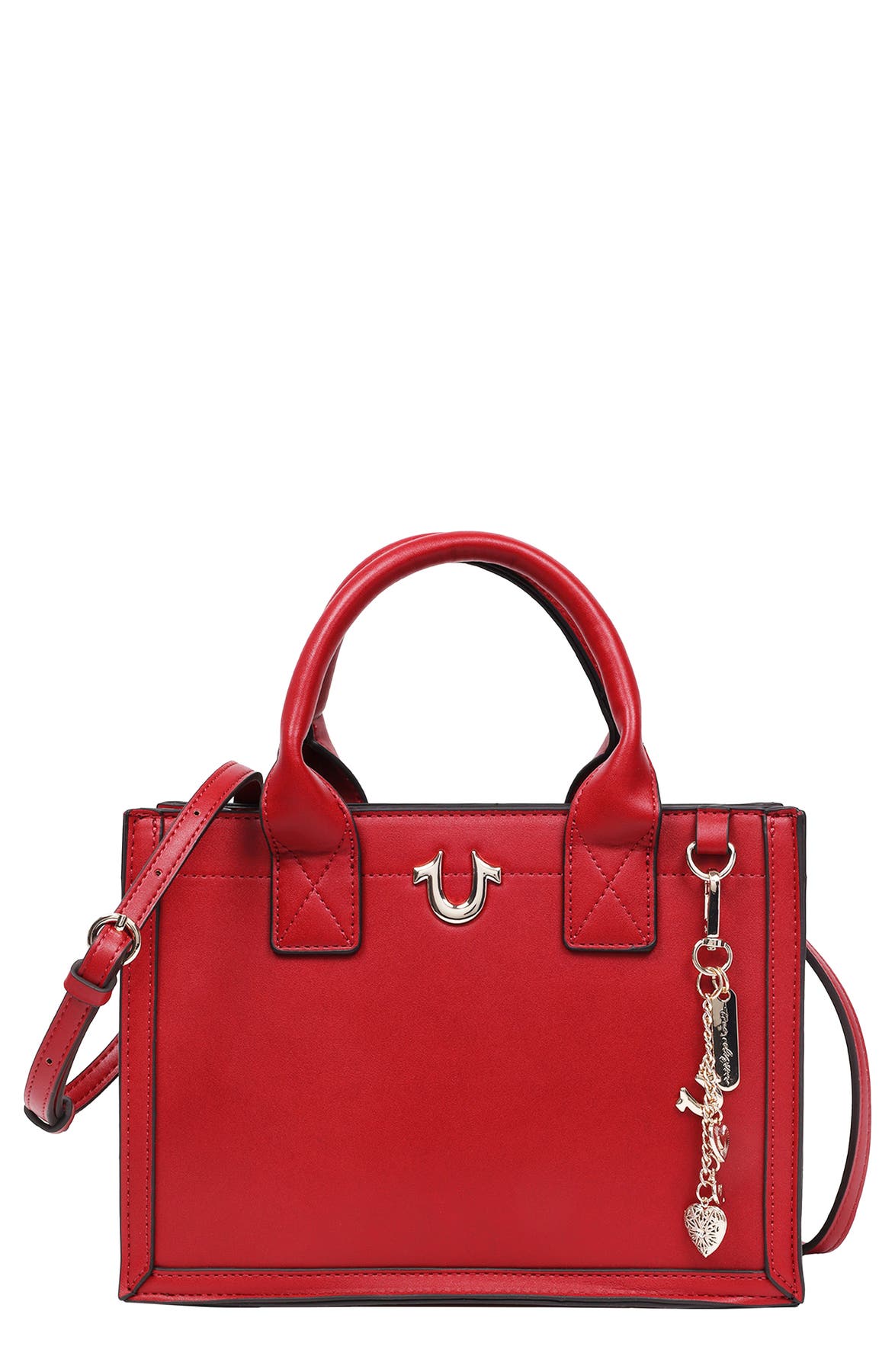 True Religion Modern Edge Charm Tote