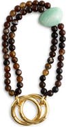 Madewell Double Strand Beaded Bag Charm