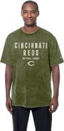 New Era Men's New Era Olive Cincinnati Reds 2026 Armed Forces Day T-Shirt