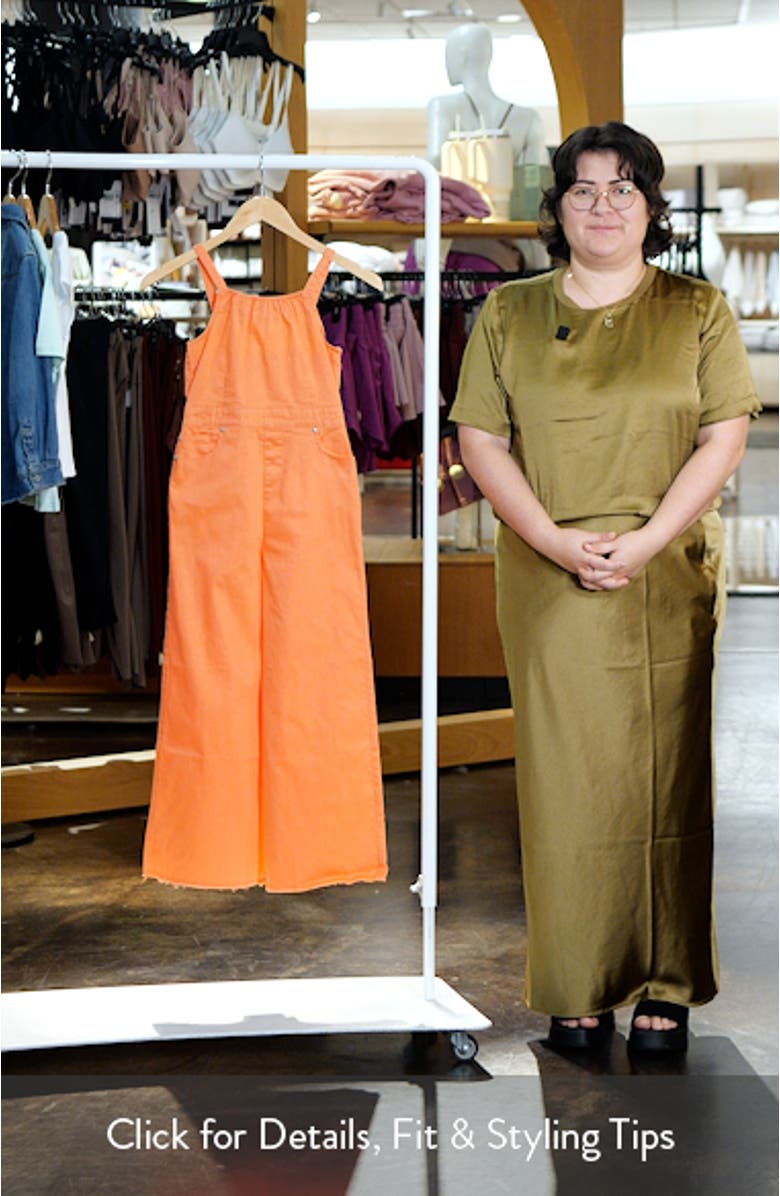 Kids' Sleeveless Stretch Cotton Jumpsuit, sales video thumbnail