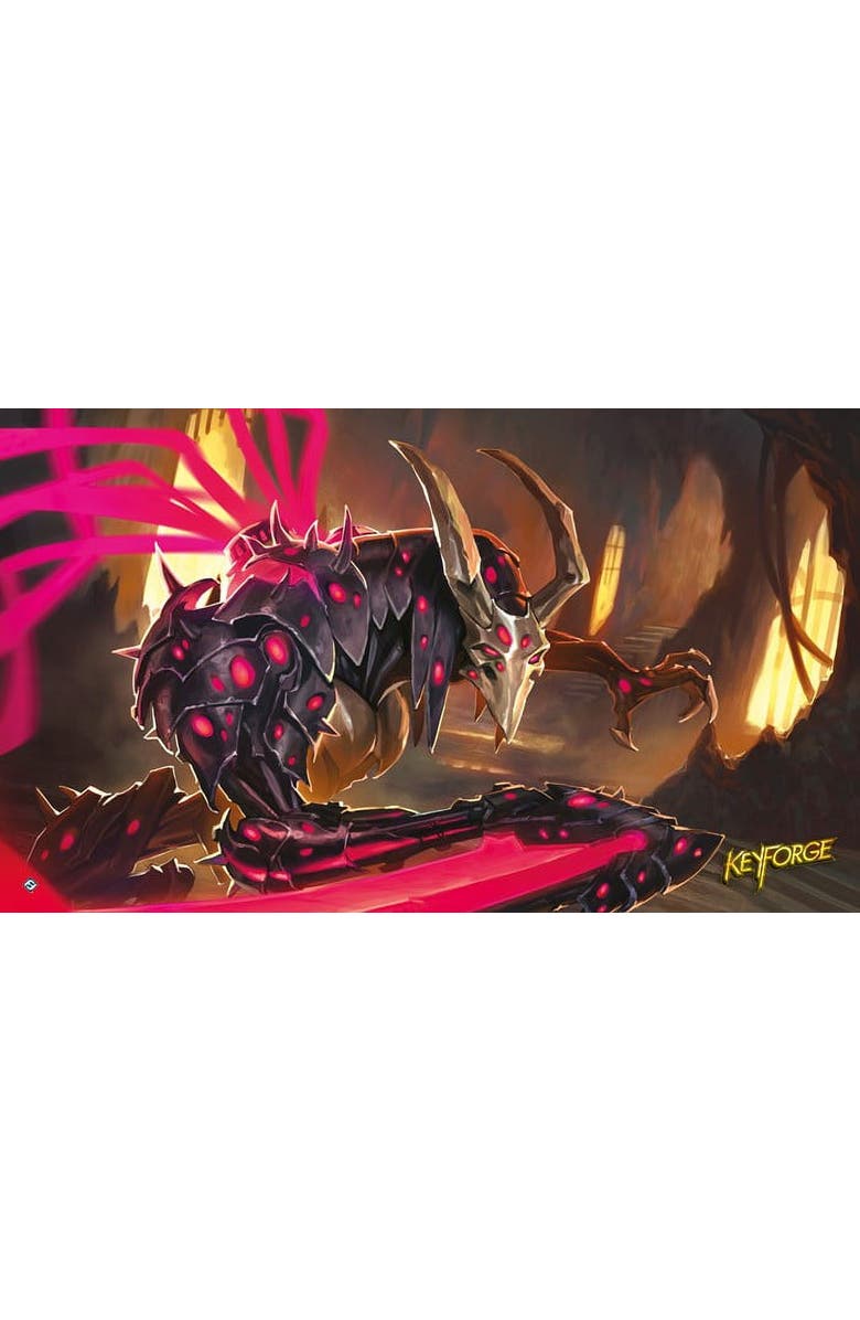 ASMODEE KeyForge Into the Underworld Game Playmat, Main, color, 