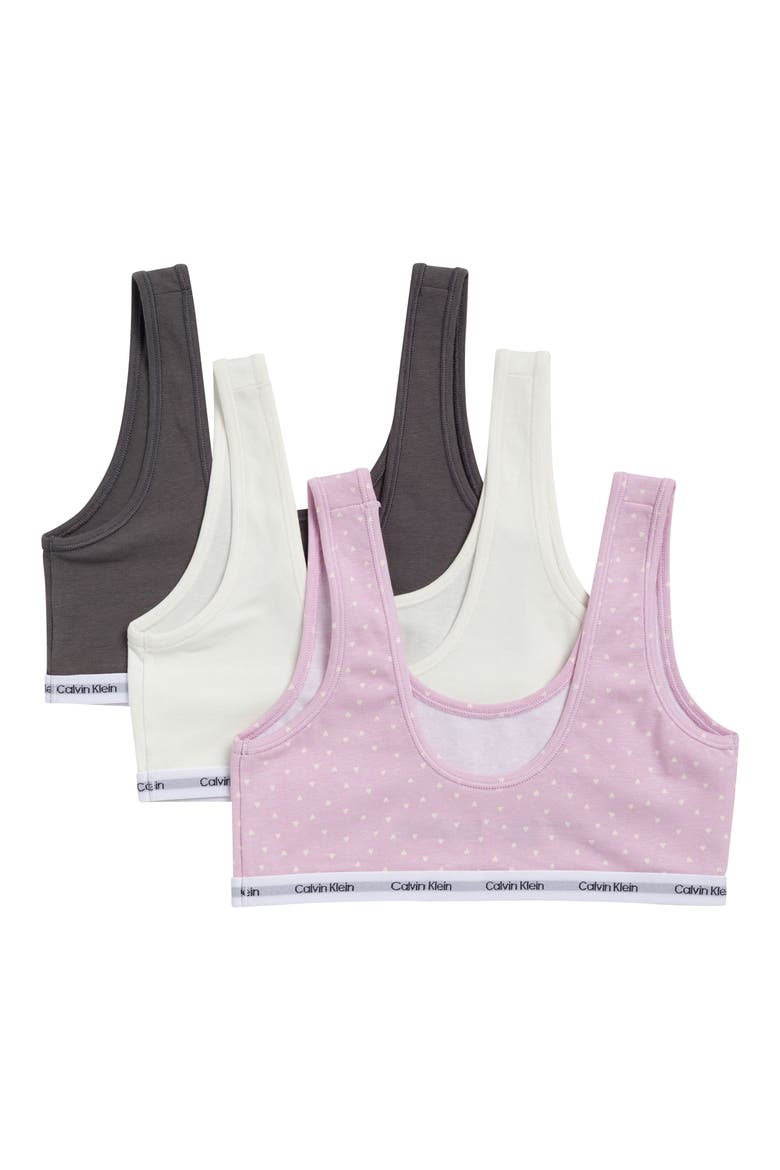 Classic Bralette - Pack of 3, Alternate, color, ORCHID MULTI