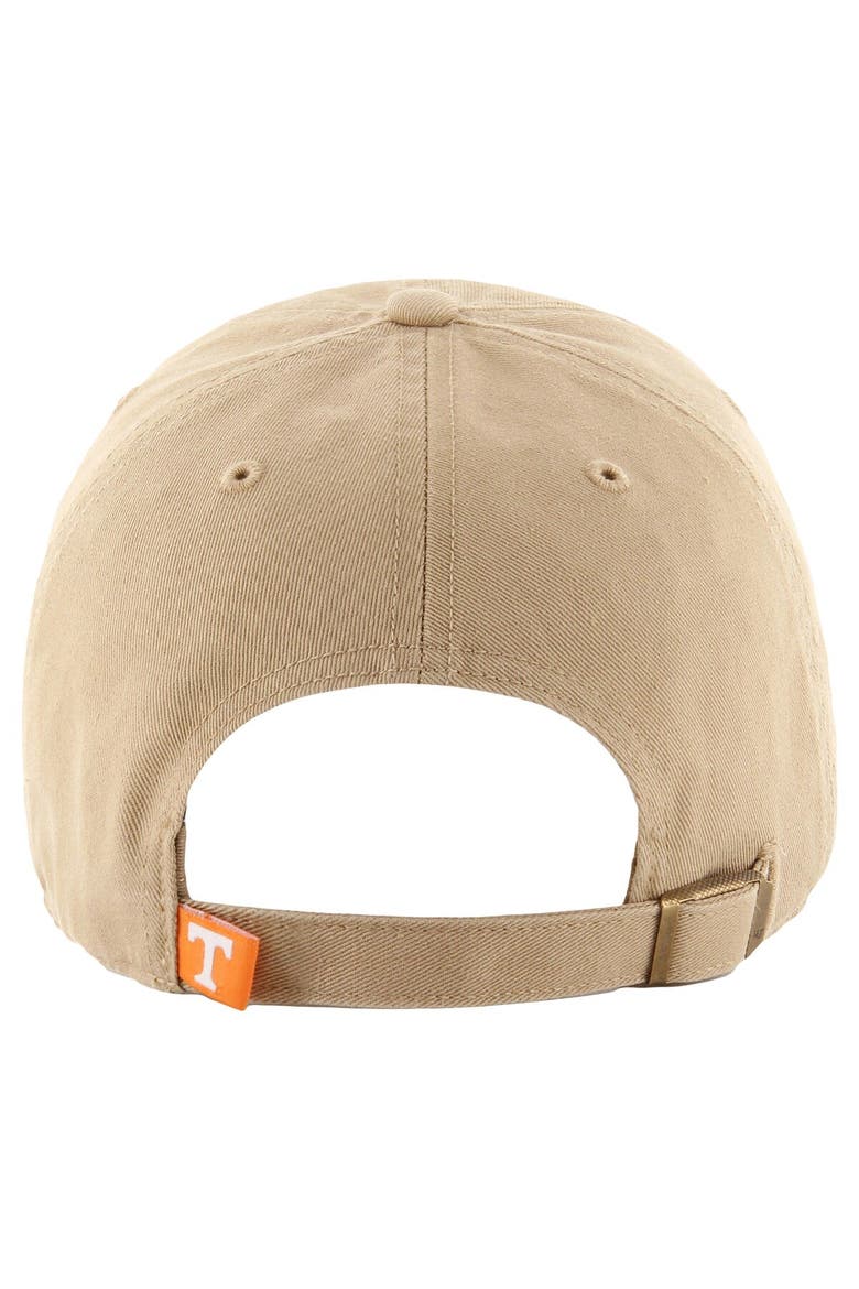 Men's '47 Khaki Tennessee Volunteers Vintage Clean Up Adjustable Hat, Alternate, color, Khaki