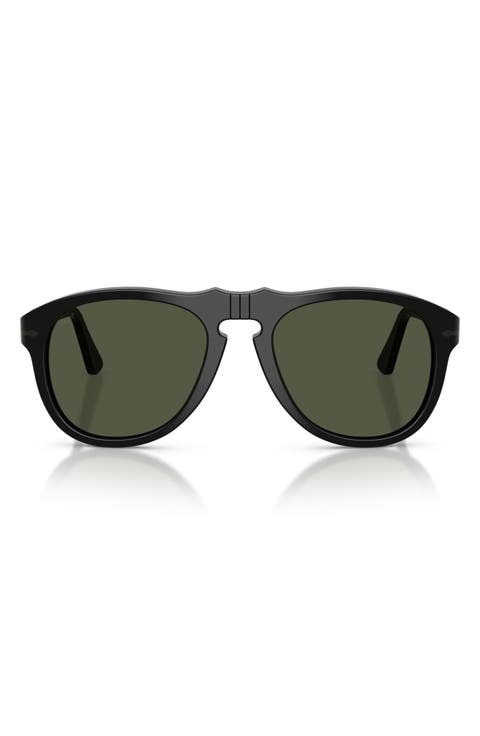 56mm Pilot Sunglasses