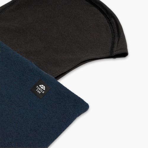 Turtle Fur Fleece Shellaclava Balaclava In Black