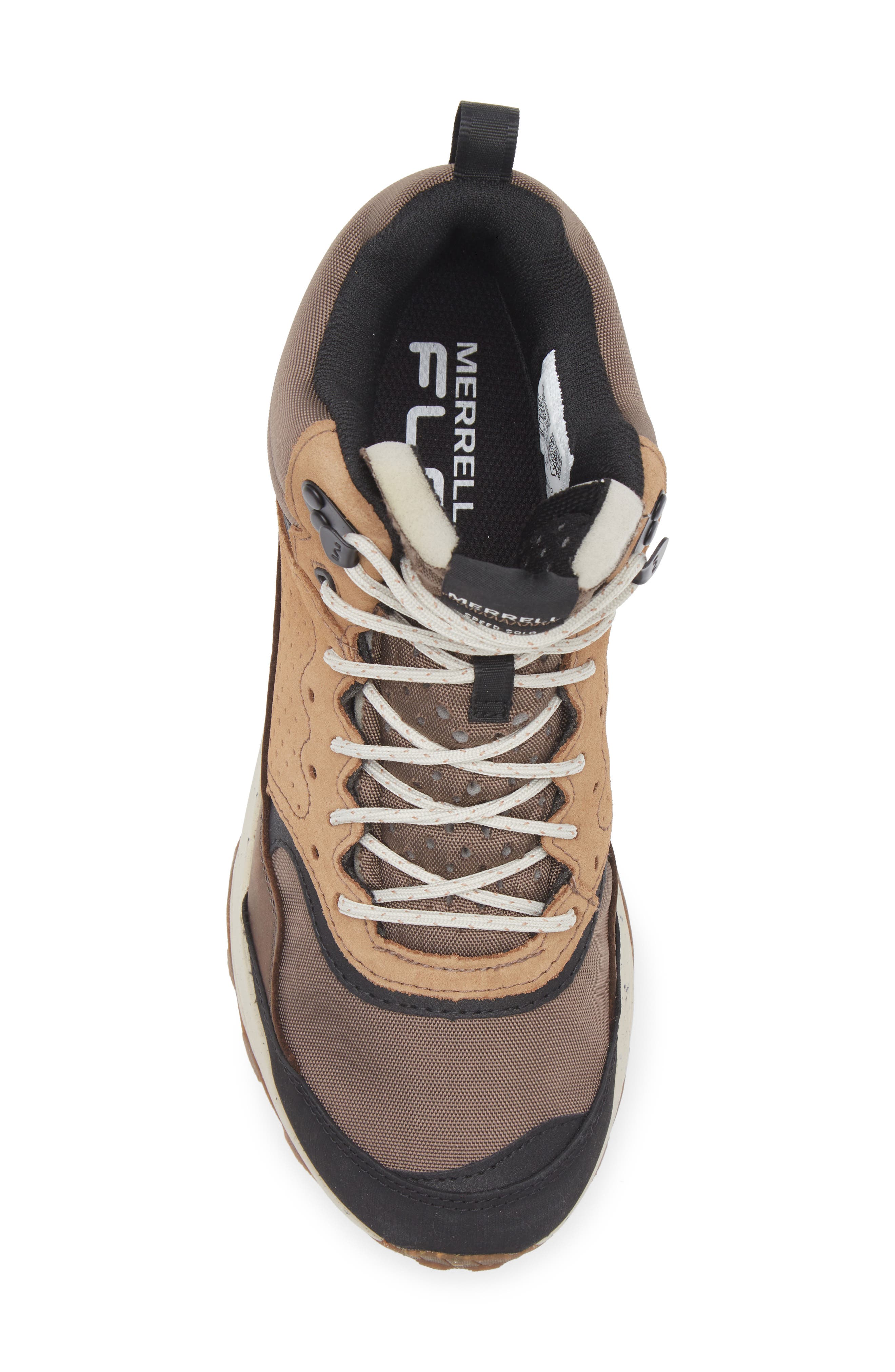 Merrell Speed Solo Mid Waterproof Hiking Boot, Alternate, color, Earth