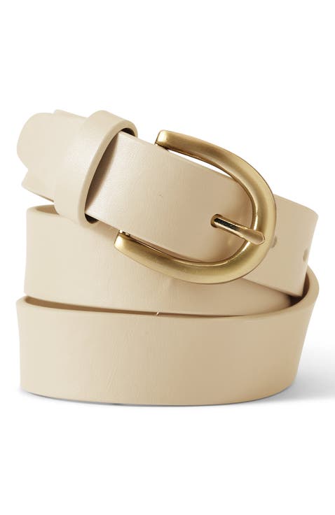 Faux Leather Everyday Belt