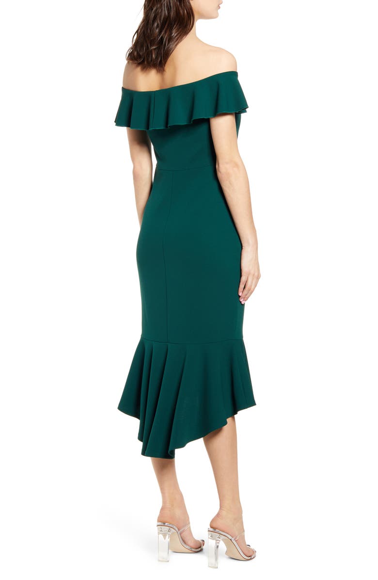 LOVE, NICKIE LEW Sweetheart Midi Dress, Alternate, color,