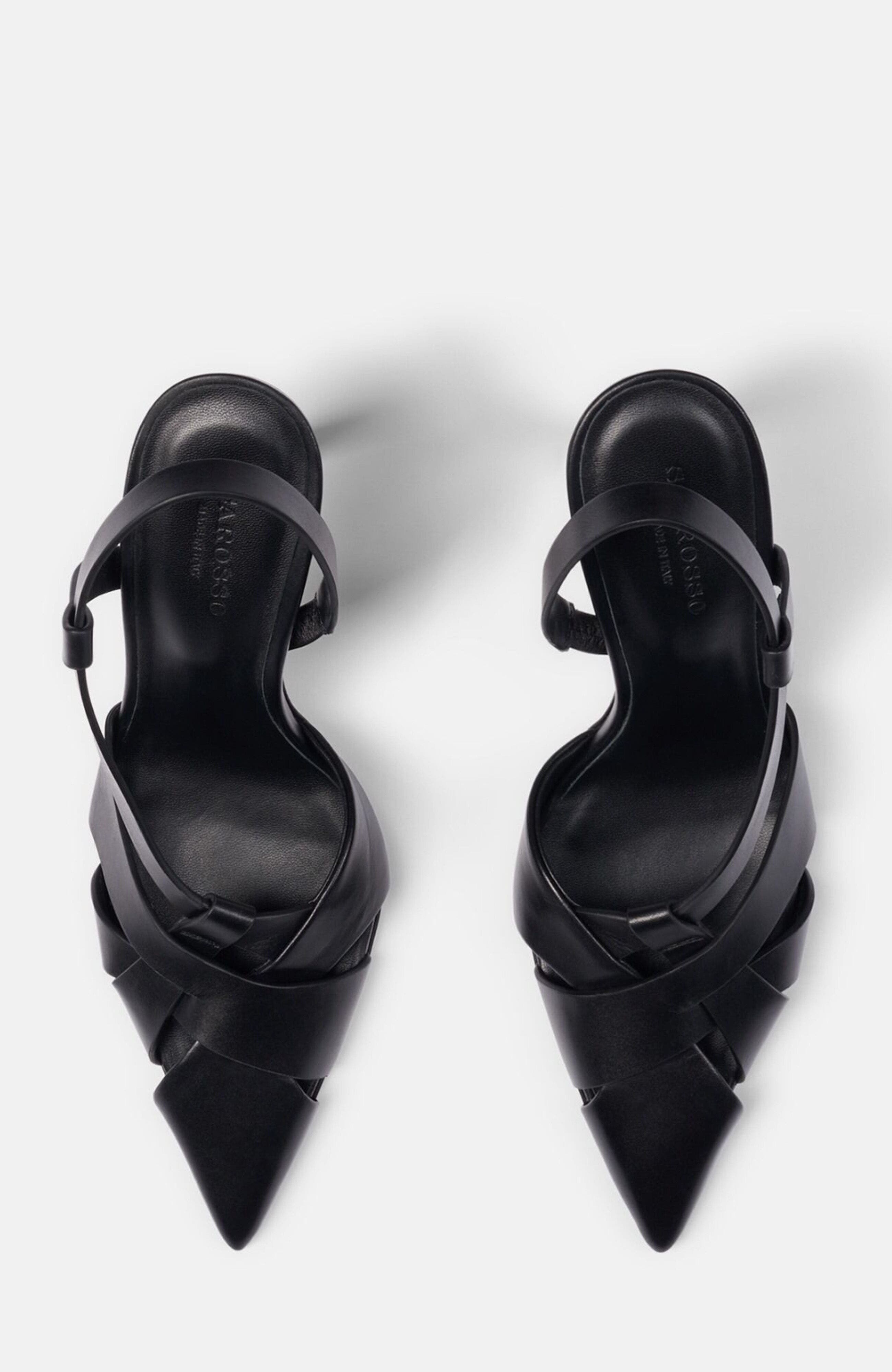 SCAROSSO Athena Pumps, Alternate, color, Black - Calf