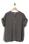 selected Black/ Cream Stripe Dash