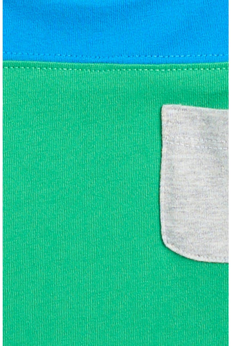 Kids' Colorblock Long Sleeve Pocket T-Shirt, Alternate, color, SAPLING GREEN COLOURBLOCK