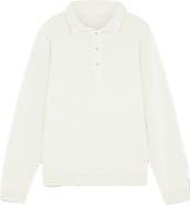 Fortela Hunting Long Sleeve Fleece Jersey Polo Shirt