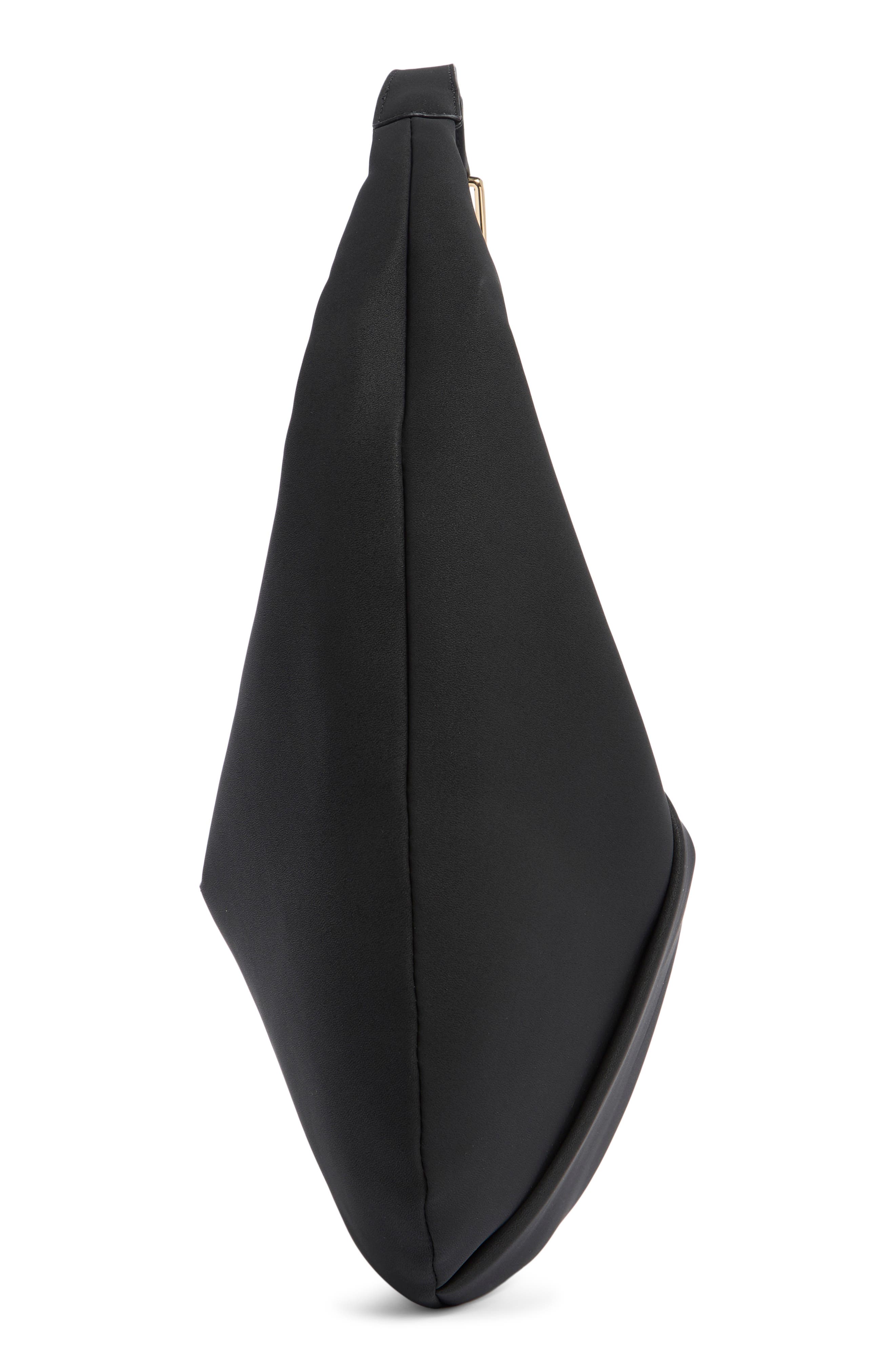 URBAN EXPRESSIONS HANDBAGS Faux Suede Hobo Bag, Alternate, color, Black