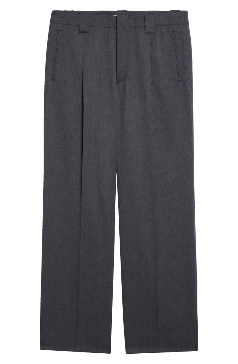 Undercover Pleated Pants, Alternate, color, Charcoal