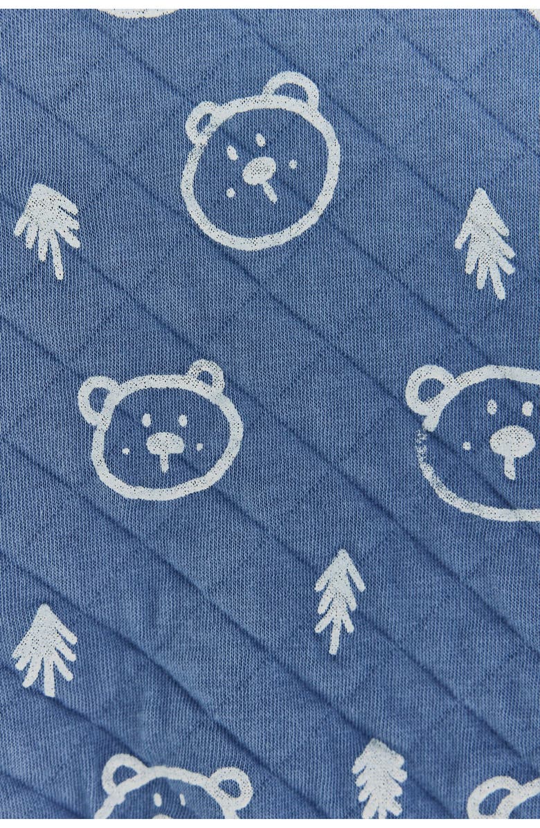 Babycottons Pat Blue Sweatshirt for Infant, Alternate, color, Pastel-Blue