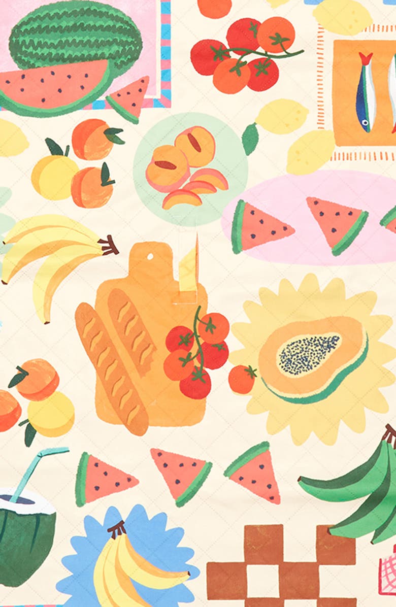 DOCK AND BAY Picnic Blanket, Alternate, color, Supper Club