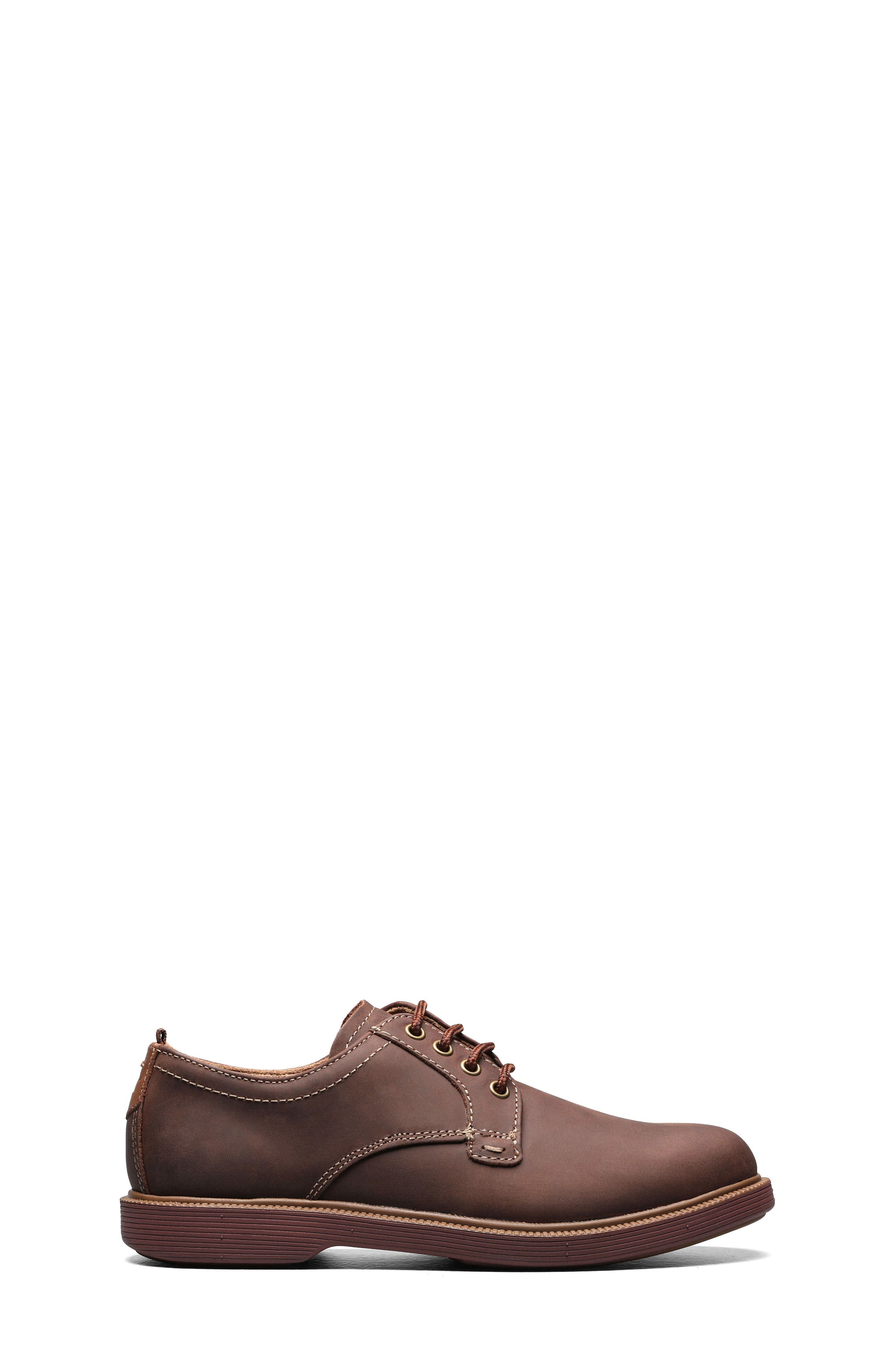 Supacush Jr. Plain Toe Oxford, Alternate, color, BROWN CHOCOLATE
