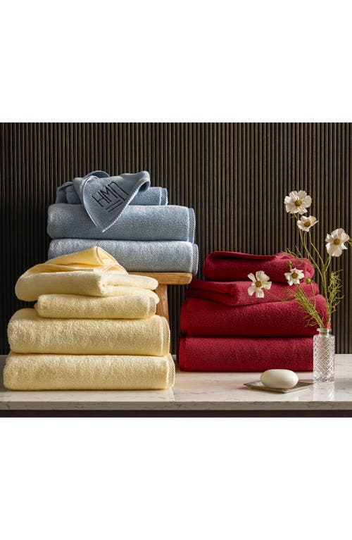 Matouk Milagro Fingertip Towel In Yellow