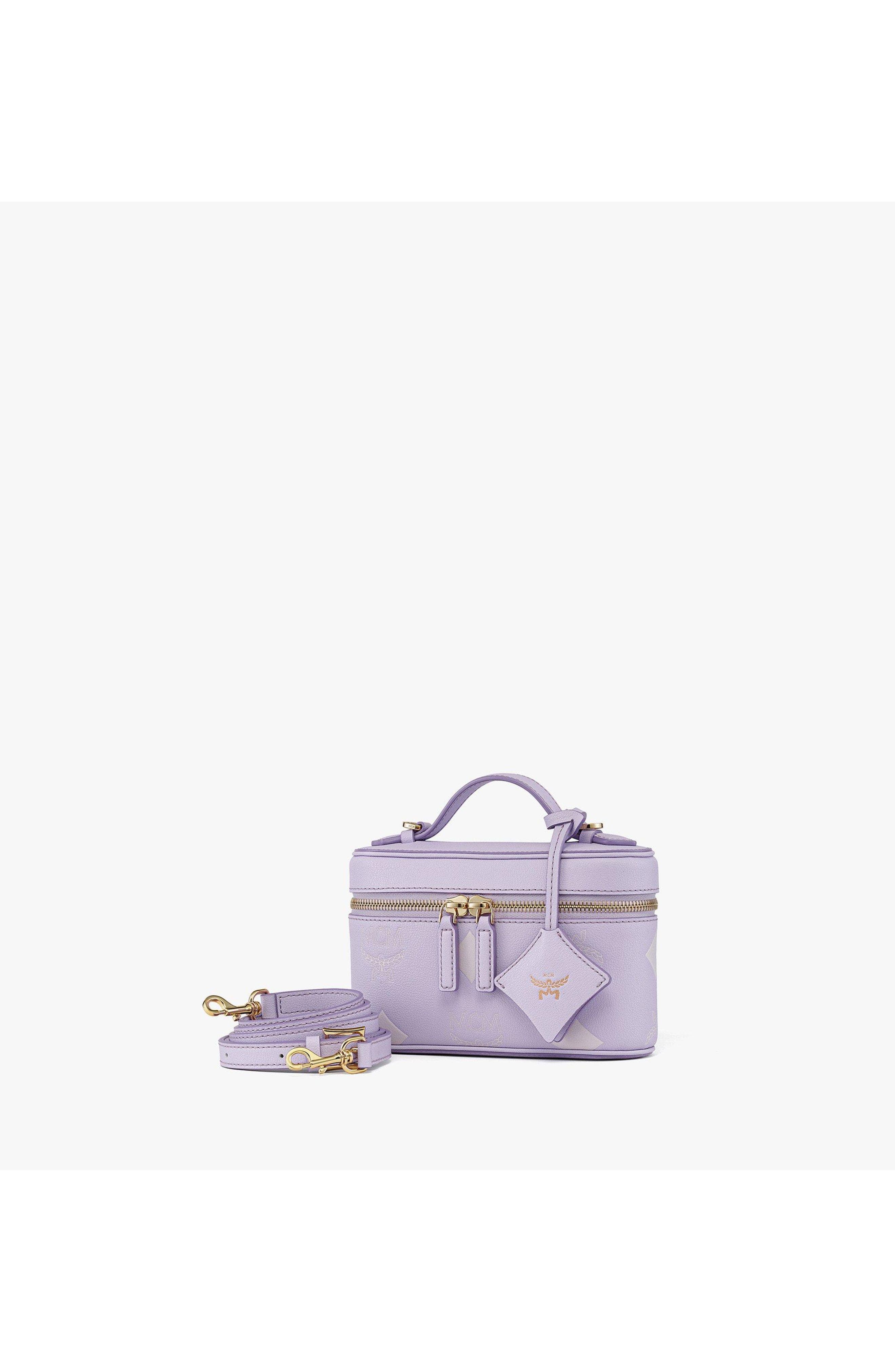 Mini Aren Vanity Case in Resetos, Alternate, color, Purple