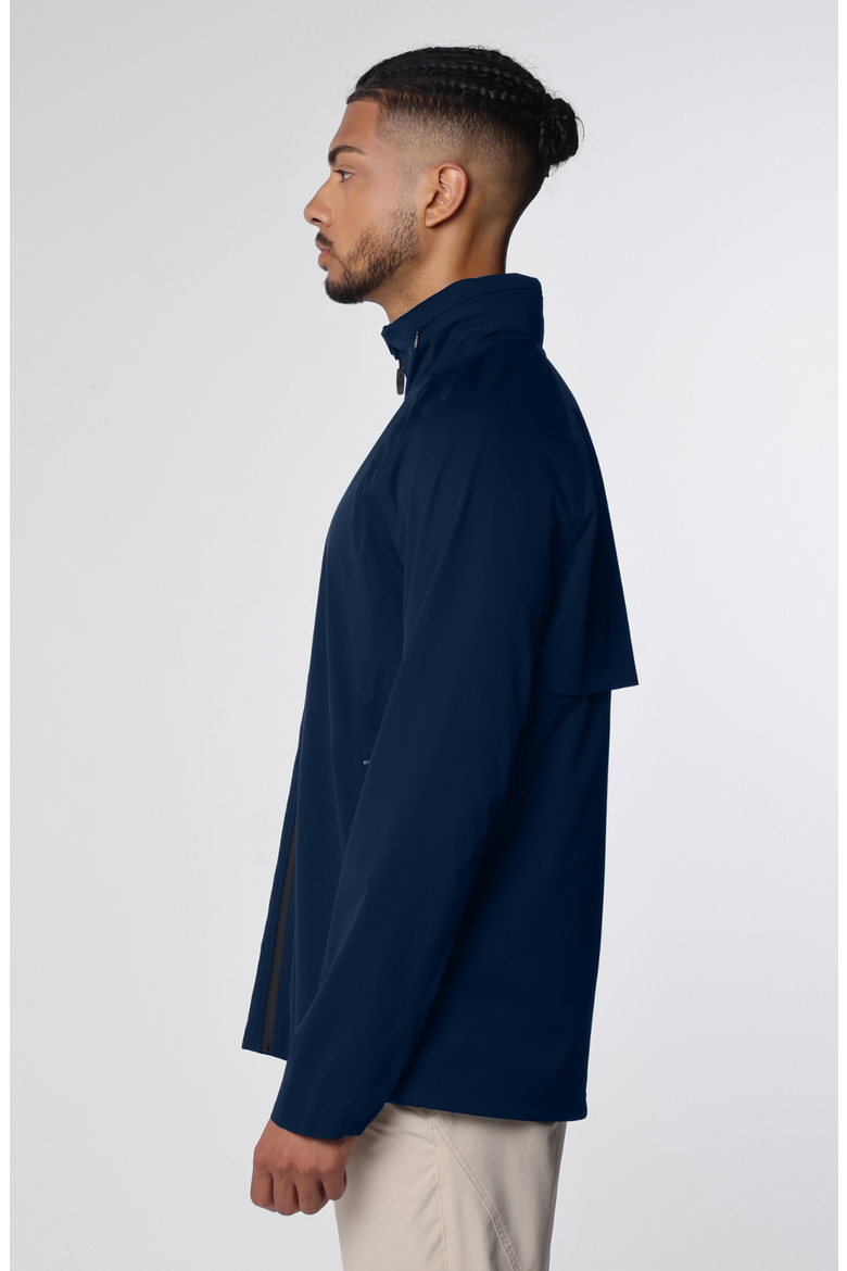 Evelix Waterproof Recyclable Jacket, Alternate, color, True Navy