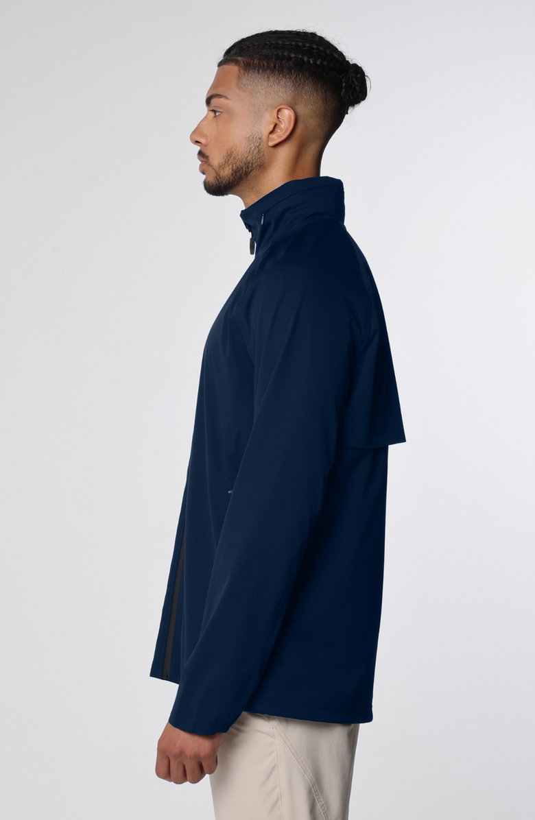 Reflo Evelix Waterproof Recyclable Jacket, Alternate, color, True Navy