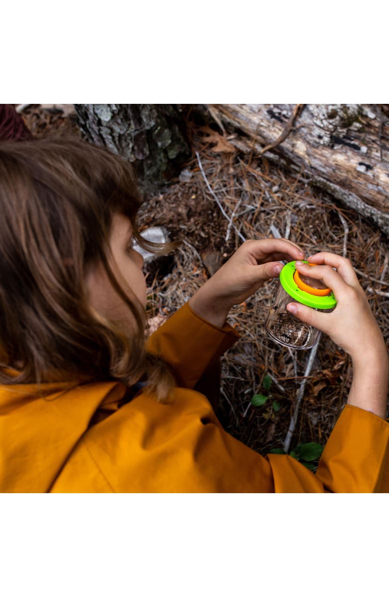 HABA Terra Kids Beaker Magnifier Clear Bug Catcher with two Magnifying Glasses for Children's Nature Exploration, Alternate, color, Multi