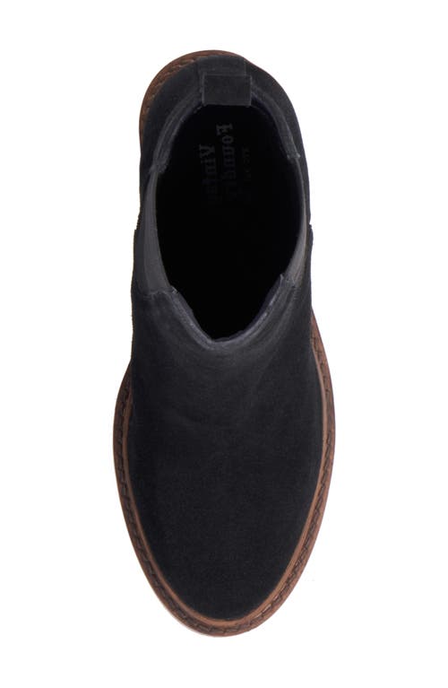 Vintage Foundry Elizabeth Hidden Wedge Boot In Black