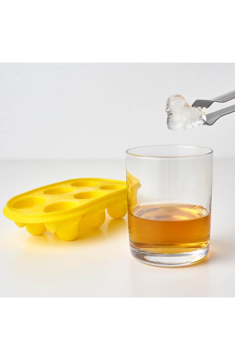 TrueZoo Quack the Ice Silicone Ice Cube Tray, Alternate, color, Yellow