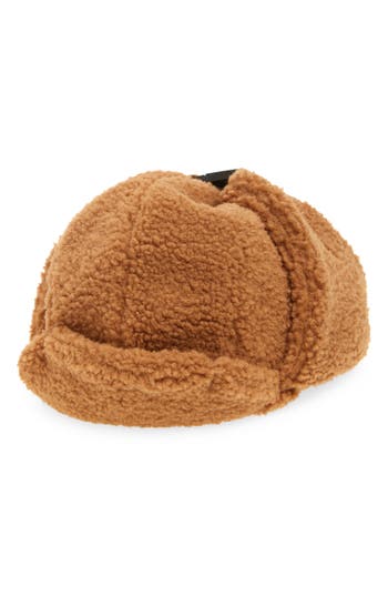 Ugg ® Fluff Faux Fur Trapper Hat In Brown
