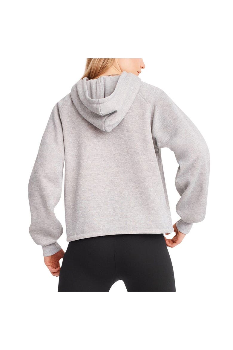 Women's DKNY Sport Heather Gray Tampa Bay Buccaneers Debbie Dolman Raglan Pullover Hoodie, Alternate, color, Heather Gray