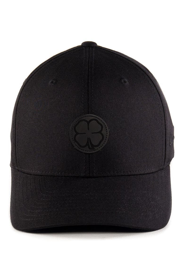 Sharp Luck 2 Ball Cap, Alternate, color, BLACK PATCH/ BLACK