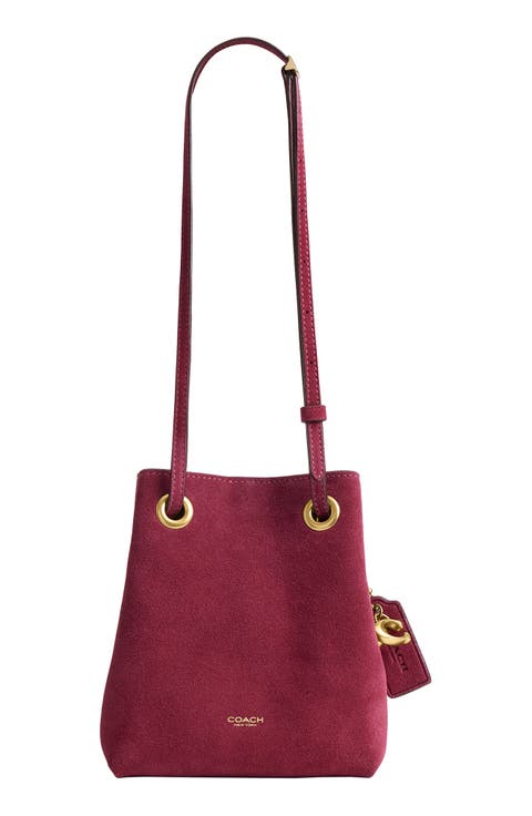 Jade Drawstring Bucket Bag
