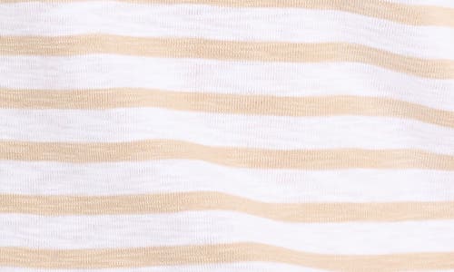 Shop Nzt By Nic+zoe Stripe Boat Neck T-shirt
